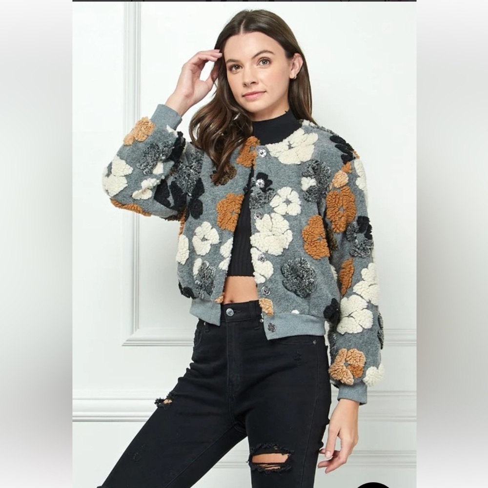 Blossoming Season Bomber Jacket